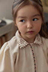 Ashby Embroidered Corduroy Blouse