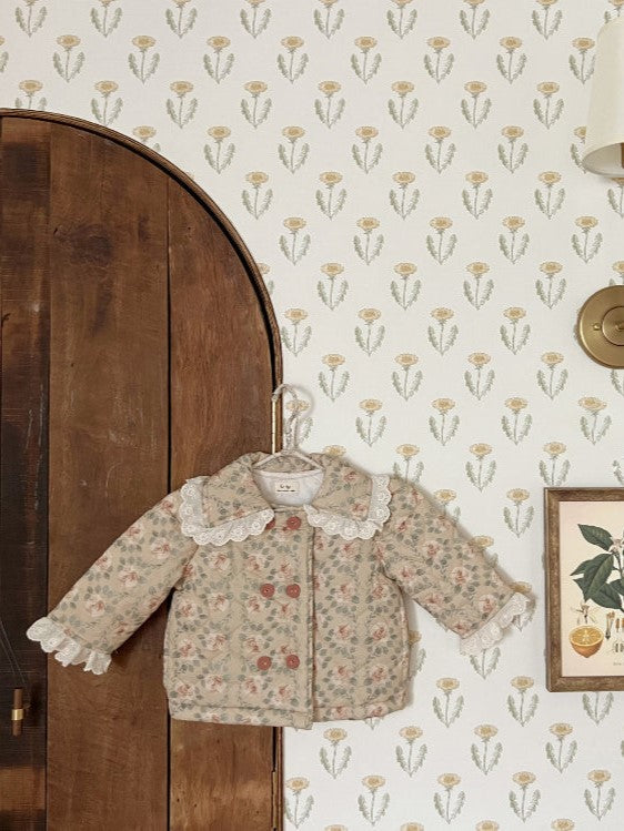 Rose Lace Padded Jumper