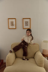 Ashby Embroidered Corduroy Blouse