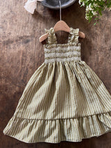 Elan Hand-Smocked Dress