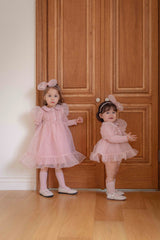 Eloise Oganza Dress Romper_ Pink