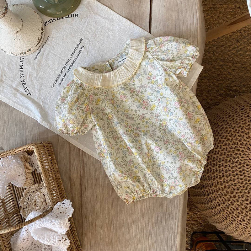 Flora baby rompers_2Colours