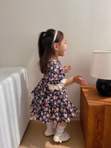Nero Floral Blouse & Skort Set