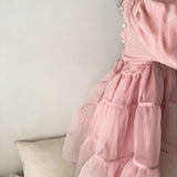 Sherbet Long Sleeves Dress _Pink