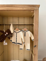 Knit Sailor Baby Suit