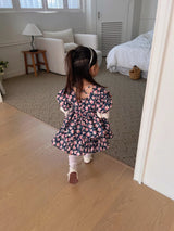 Nero Floral Blouse & Skort Set