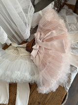 Tutu Tulle Skirt Leggings _ Pink (Pre-Order)