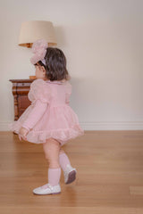 Eloise Oganza Dress Romper_ Pink