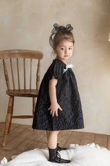 Ribbon Lace Socks_ Black