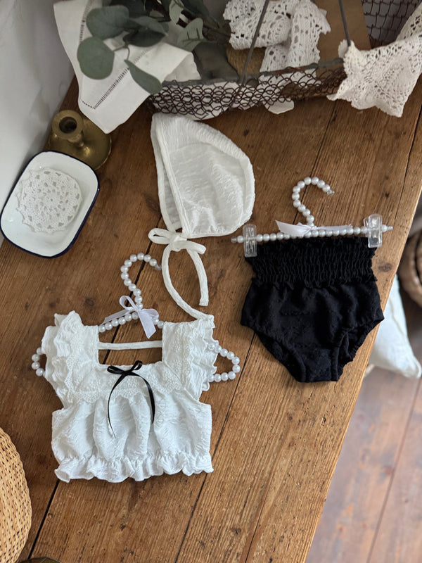 Laura Swim Suit Sets _White