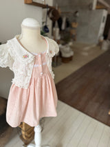 Garden Bloom Eyelet Suspender Dress