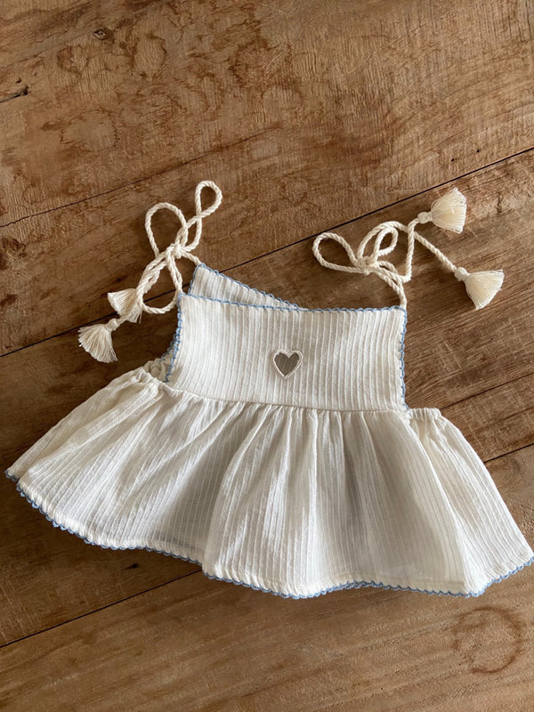 Lovely Sleeveless Baby Blouse