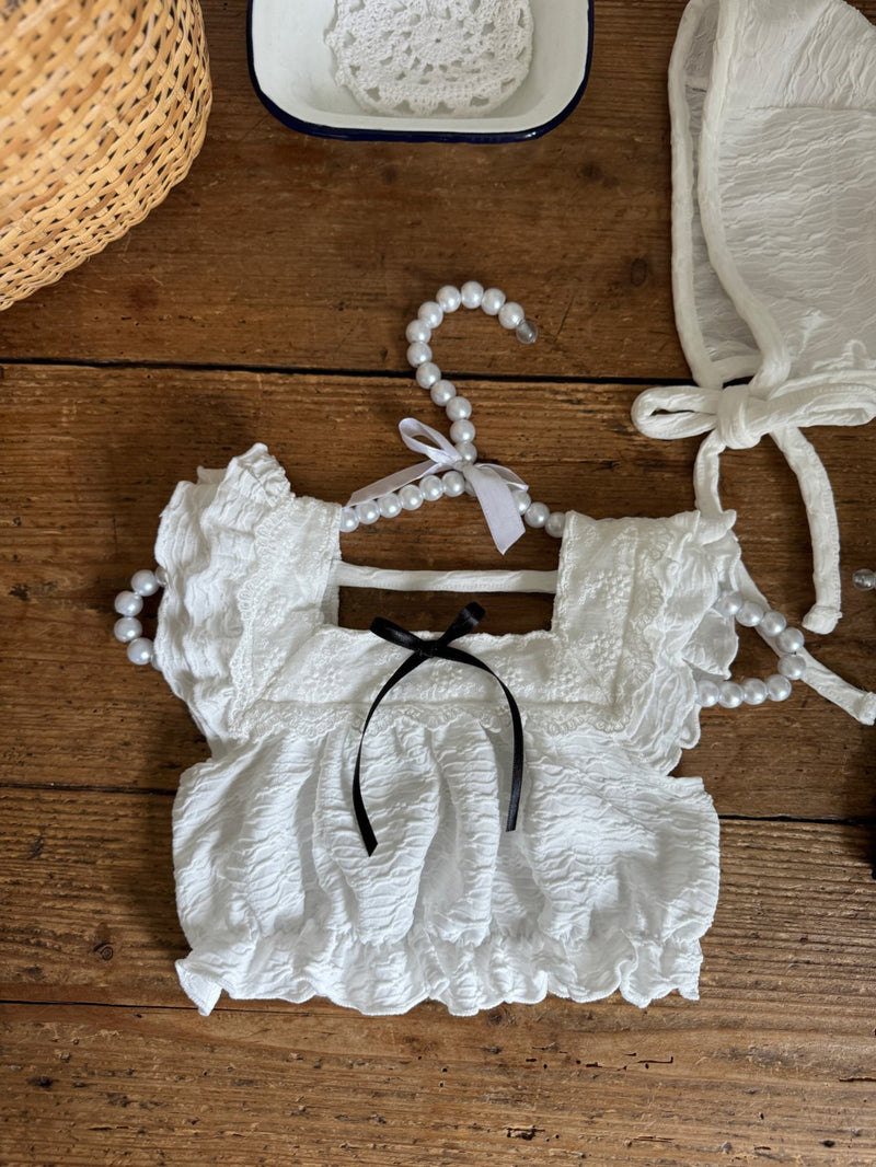 Laura Swim Suit Sets _White