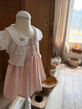 Garden Bloom Eyelet Suspender Dress
