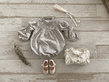 Delilah Romper_ Grey