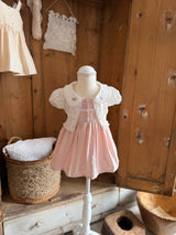 Garden Bloom Eyelet Suspender Dress