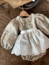 AN Vintage Floral Dress Romper