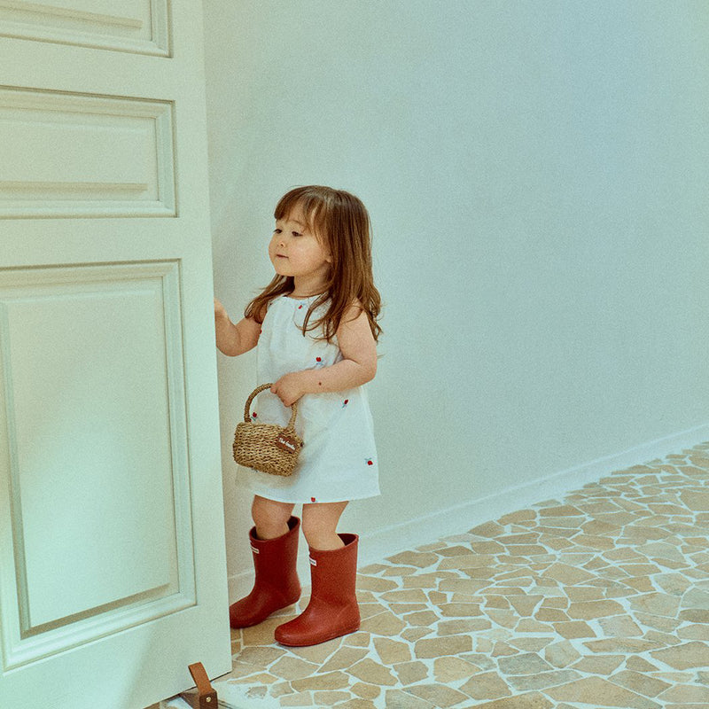 Tulip Embroidery Dress