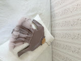 Sasha Ribbed Tulle Dress Romper_Dusty Pink
