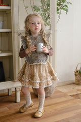 Mui Floral Blouse & Skirt Set