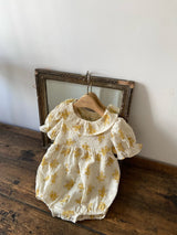 Golden Garden Romper