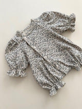 Monbebe Tiny Floral Glory Suit from Newborn Size _Green