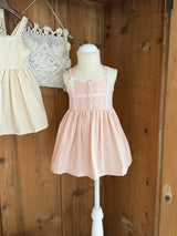 Garden Bloom Eyelet Suspender Dress