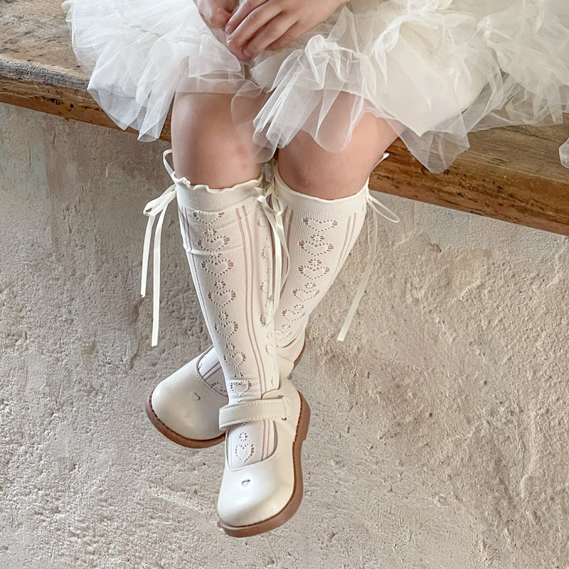 Ballerina Lace Knee Socks 3 colours Set