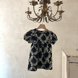 Rosa Embroidered Cotton Dress_Black