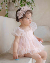 Coco Blush Dress Romper_ Pink