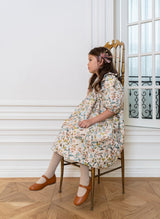 Scarlet Jacquard Dress and Headband Set