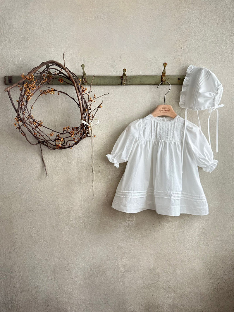 Petite Pintuck Bebe Dress