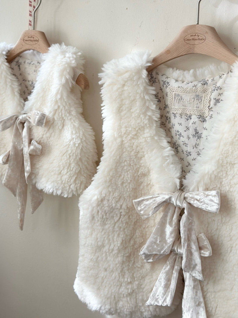 Reversible Eco Fur Adult Vest