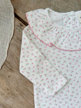 Freesia Suit and Bonnet Set