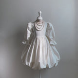 Anna Balloon Dress_ Ivory