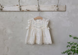 Mio Blouse & Pants Set_  Cream