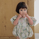 Rosa Embroidered Romper_Beige