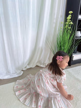 Antoinette Floral Stripe Dress