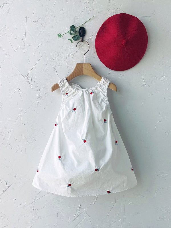 Tulip Embroidery Dress