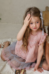 Mio Blouse & Pants Set_  Pink