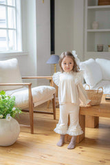 Rosie Frill Top and Pants Set _2 Colours