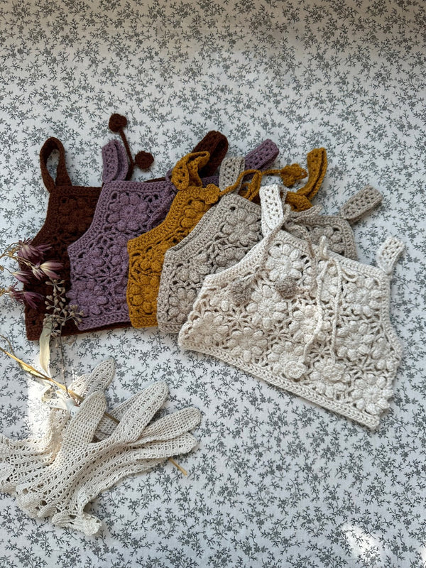 Handmade Crochet Vest_5 Colours