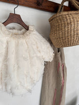 Luna Fur Romper