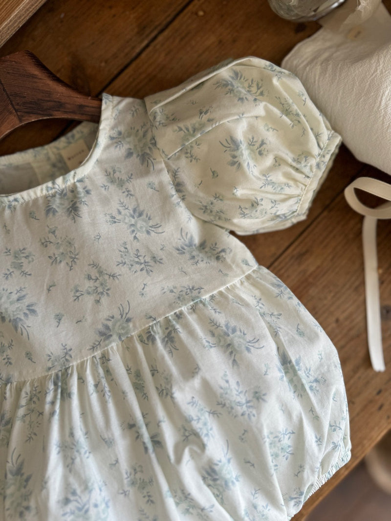 Gisele Romper_Blue Floral