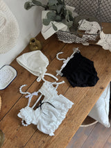 Laura Swim Suit Sets _White