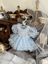 Elodie Dress Romper _Skyblue