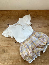 Fioni Check Bloomer Shorts