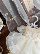 Elodie Dress Romper _Cream