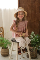Mio Blouse & Pants Set_  Pink