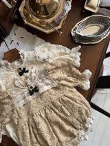 Roel Romper&Brooch set_ 2 Colours